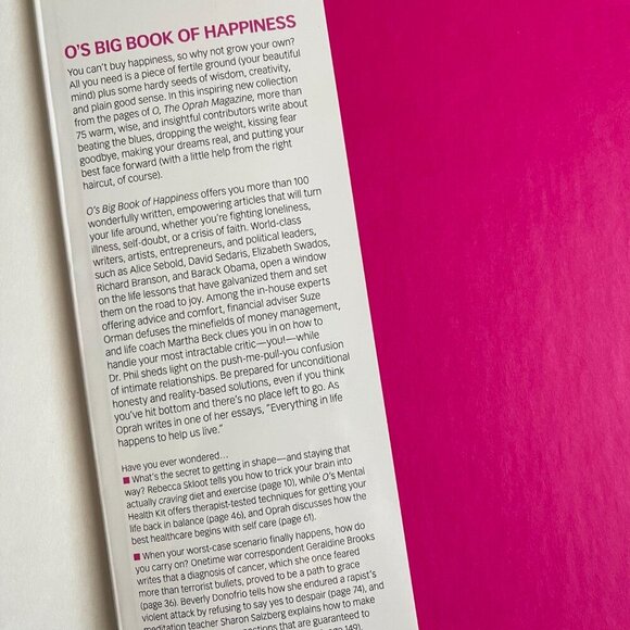 O's Big Book of Happiness by Oprah Winfrey - Picture 3 of 10